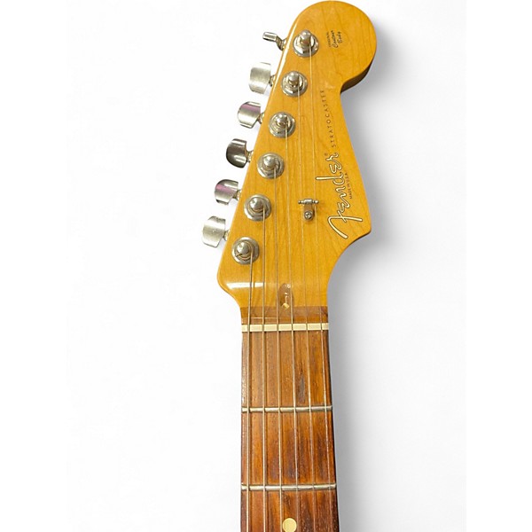 Used Fender American Standard Stratocaster Sunburst Solid Body Electric Guitar