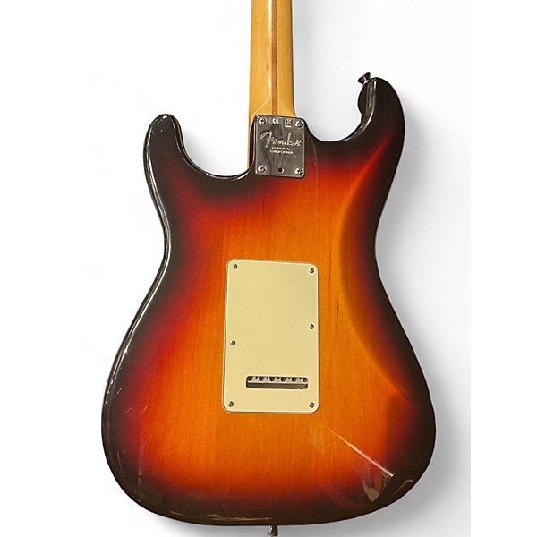 Used Fender American Standard Stratocaster Sunburst Solid Body Electric Guitar