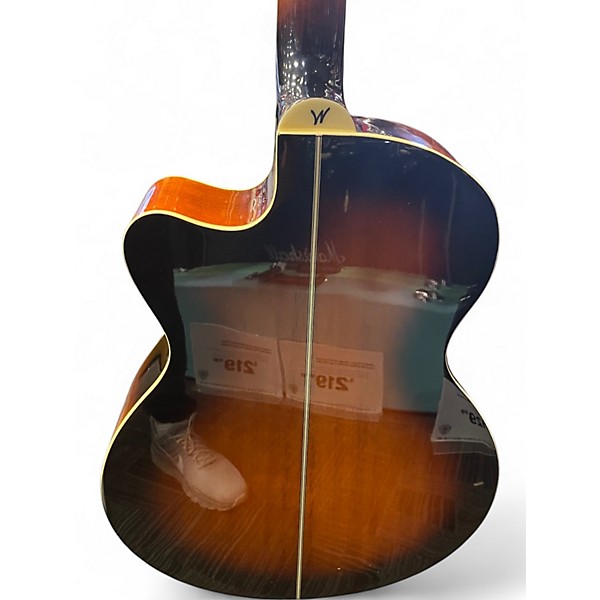 Used Washburn EA15ATB Tobacco Burst Acoustic Guitar