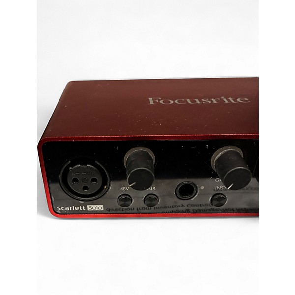 Used Focusrite Scarlett Solo Gen 3 Audio Interface