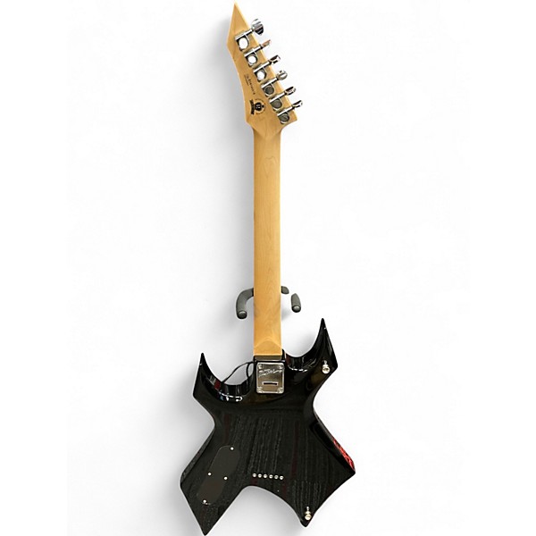 Used B.C. Rich Warlock Black Solid Body Electric Guitar