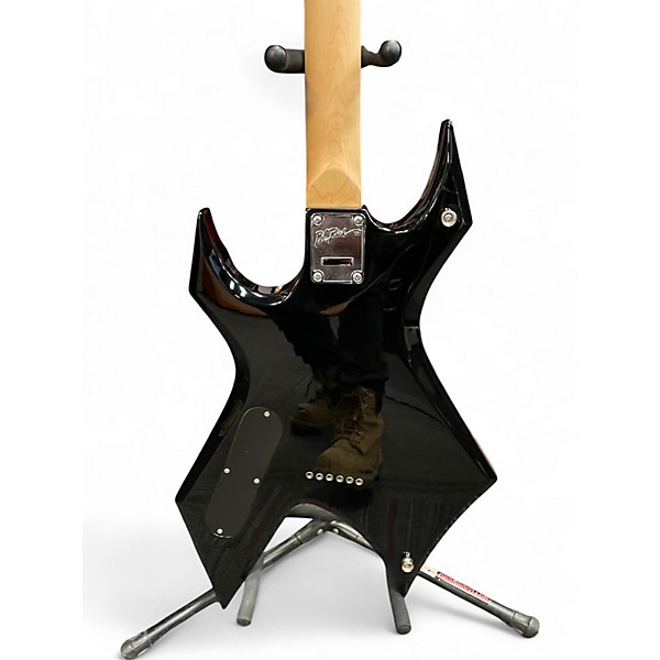 Used B.C. Rich Warlock Black Solid Body Electric Guitar