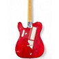 Used Fender American Professional Telecaster Crimson Red Transparent Solid Body Electric Guitar