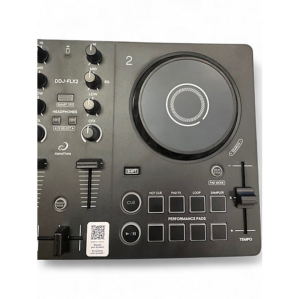 Used AlphaTheta DDJ-FLX2 DJ Controller