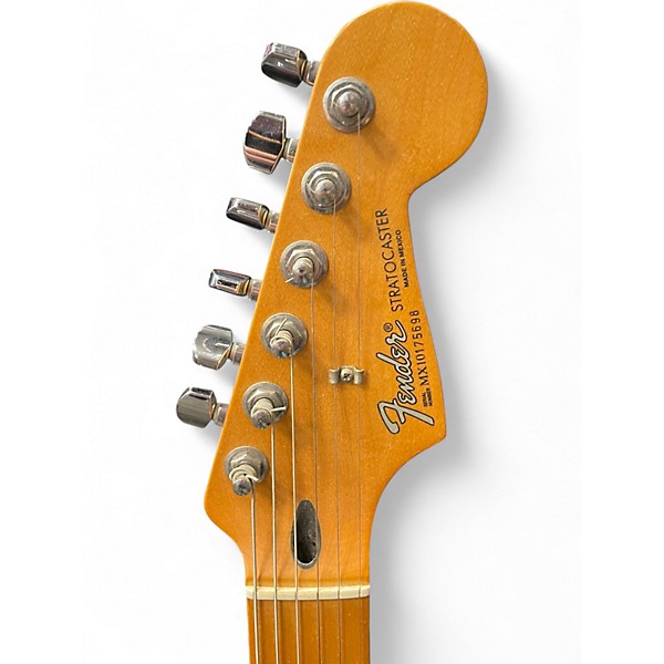 Used Fender Deluxe Roadhouse Stratocaster 3 Color Sunburst Solid Body Electric Guitar