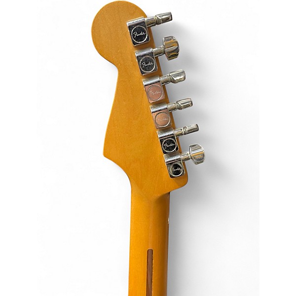 Used Fender Deluxe Roadhouse Stratocaster 3 Color Sunburst Solid Body Electric Guitar