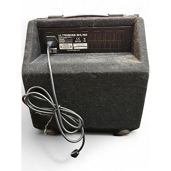 Used Behringer Ultrabass BLX450 45W 1x10 Tube Bass Combo Amp