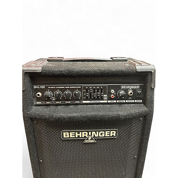 Used Behringer Ultrabass BLX450 45W 1x10 Tube Bass Combo Amp