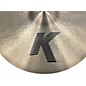 Used Zildjian 18in K Medium Dark Thin Crash Cymbal