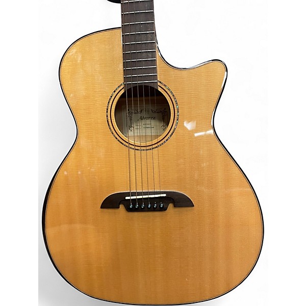 Used 2020 Alvarez AGFM80CEAR Natural Acoustic Guitar