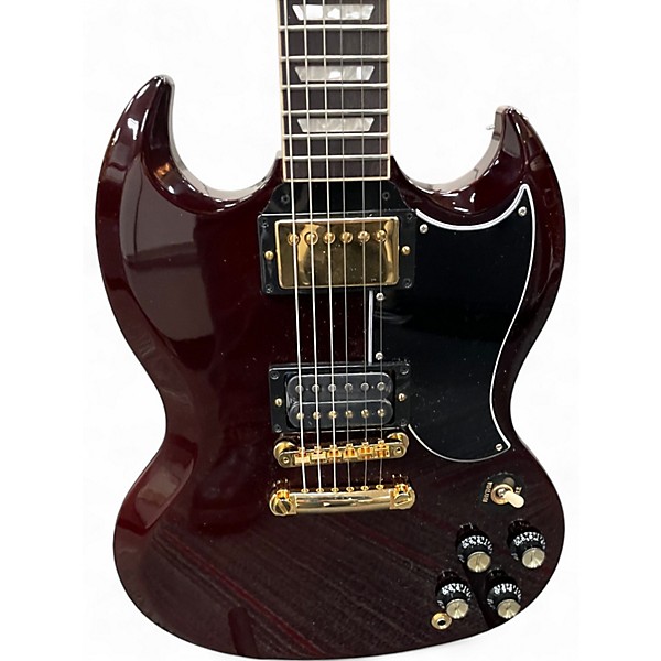 Used Gibson SG Standard Dark Red Solid Body Electric Guitar
