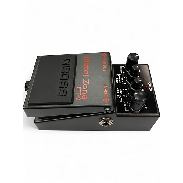 Used BOSS MT2 Metal Zone Distortion Effect Pedal