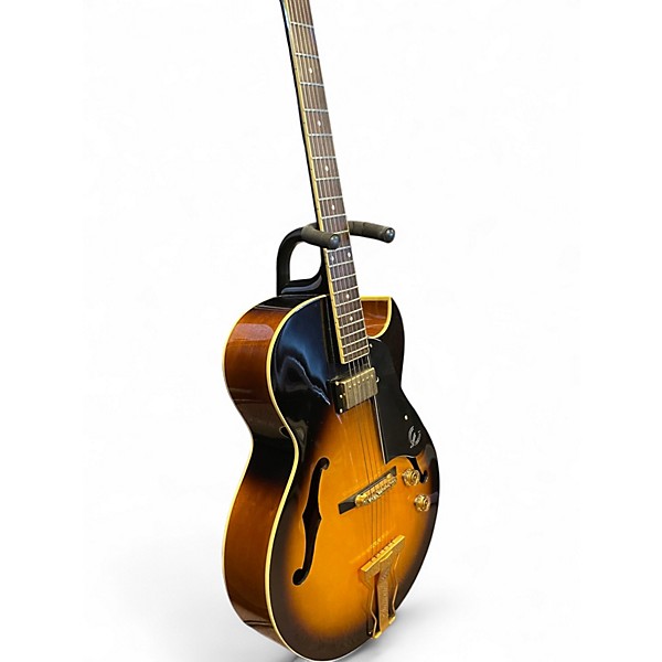 Used Epiphone Zephyr Regent Sunburst Hollow Body Electric Guitar