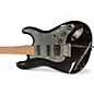 Used Squier AFFINITY SERIES STRATOCASTER HSS Black Solid Body Electric Guitar