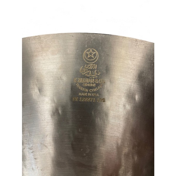 Used Zildjian 17in K Sweet Crash Cymbal