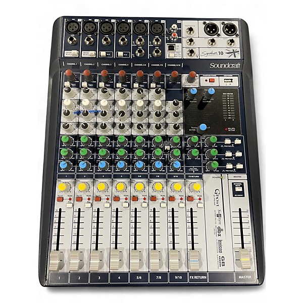 Used Soundcraft Signature 10 Powered Mixer