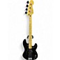 Used Fender Player Precision Bass Black Electric Bass Guitar thumbnail