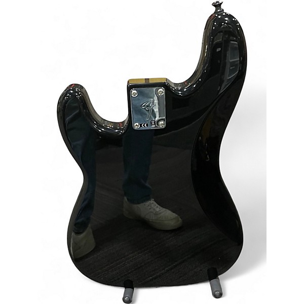 Used Fender Player Precision Bass Black Electric Bass Guitar
