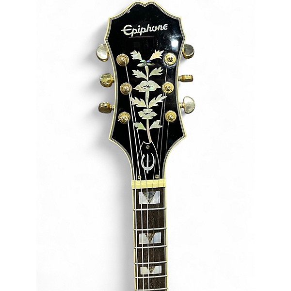 Used Epiphone Sheraton II Natural Hollow Body Electric Guitar