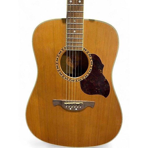 Used Crafter Guitars D7 Natural Acoustic Guitar