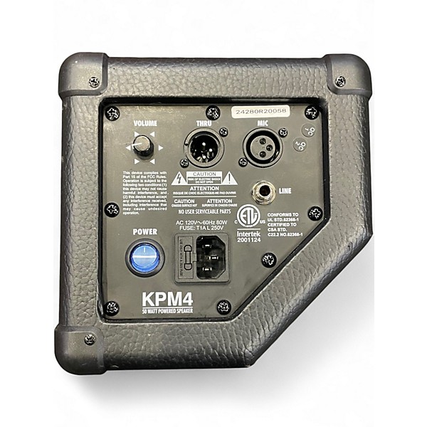 Used Kustom KPM4 Powered Speaker