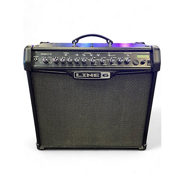 Used Line 6 Spider IV 75W 1x12 Guitar Combo Amp