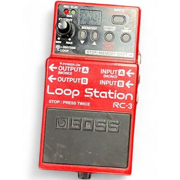 Used BOSS RC3 Loop Station Pedal