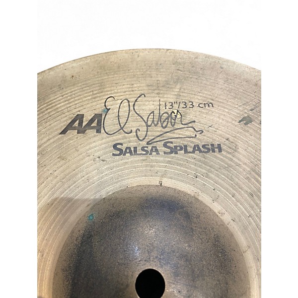 Used SABIAN 13in AA El Sabor Salsa Splash Cymbal