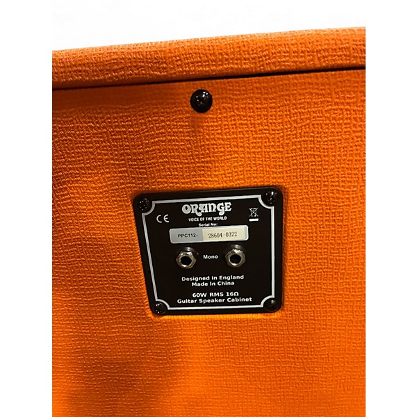 Used Orange Amplifiers PPC112C 1x12 Guitar Cabinet