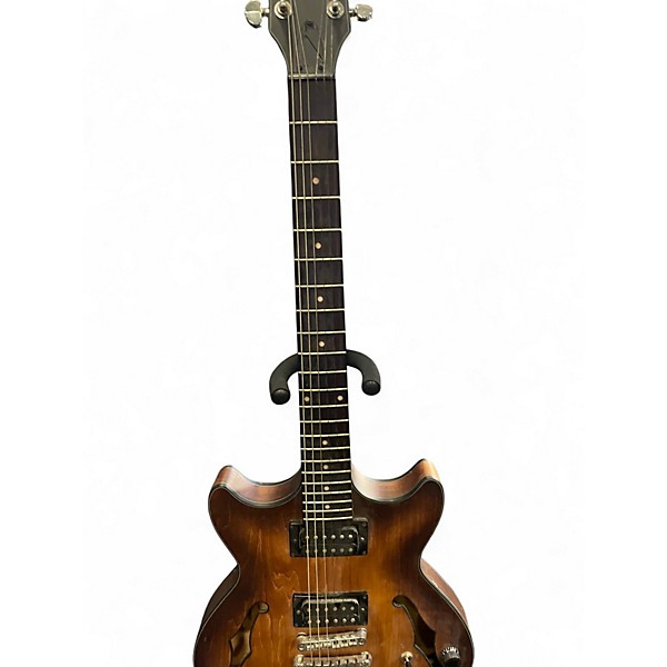 Used Ibanez AM73B Archtop Mahogany Hollow Body Electric Guitar