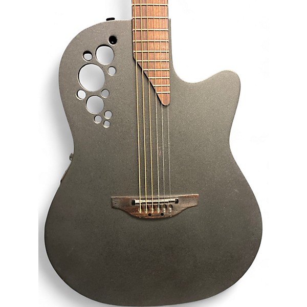 Used Ovation 1778TX-5 Elite Black Acoustic Electric Guitar