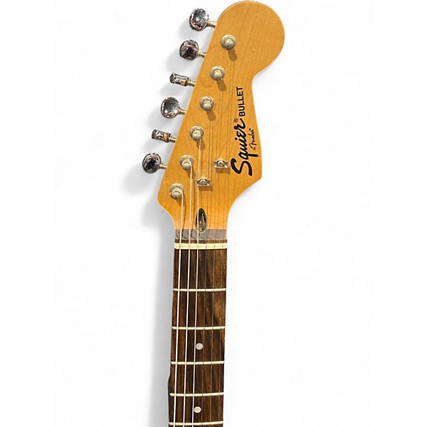 Used Squier Bullet Stratocaster Hardtail Blue Solid Body Electric Guitar