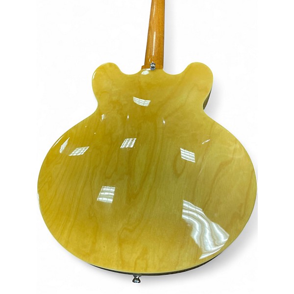 Used 2014 Epiphone ES335 Pro Natural Hollow Body Electric Guitar