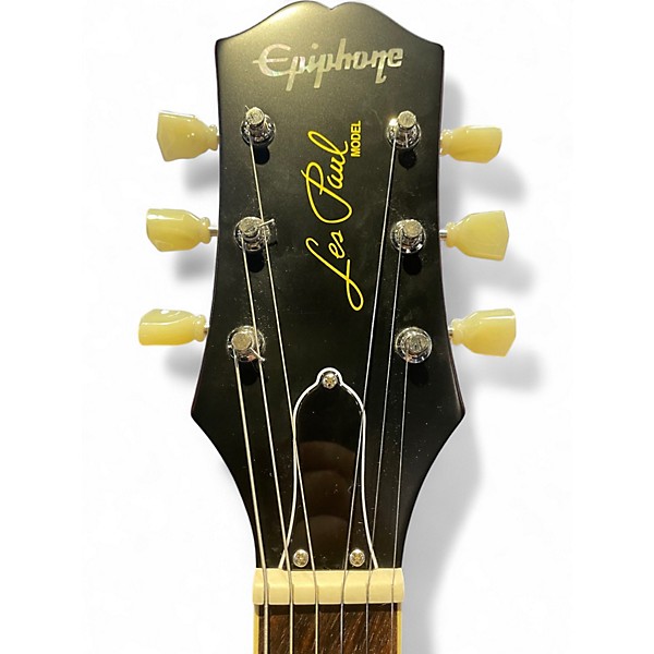 Used Epiphone Inspired By Gibson 1959 Les Paul Standard Reissue Iced Tea Burst Solid Body Electric Guitar