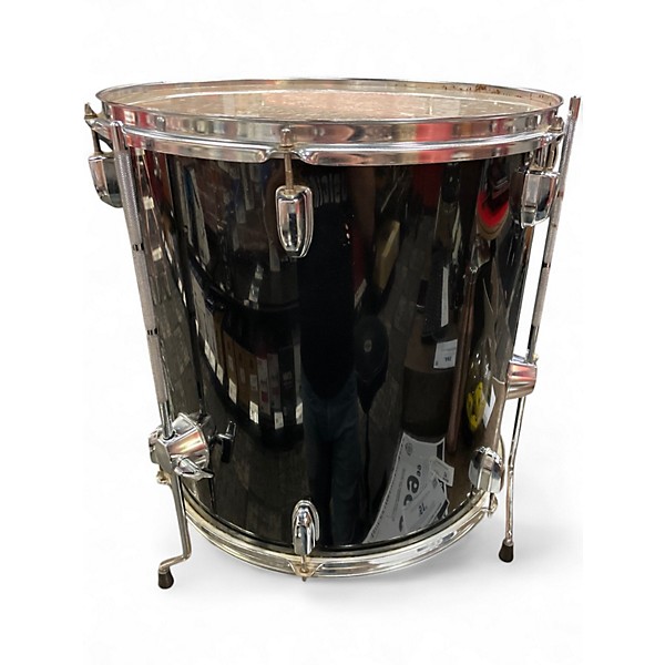 Used Starion 16in Floor tom black Drum