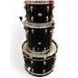 Used Slingerland 3 Piece 3 piece Black Drum Kit thumbnail