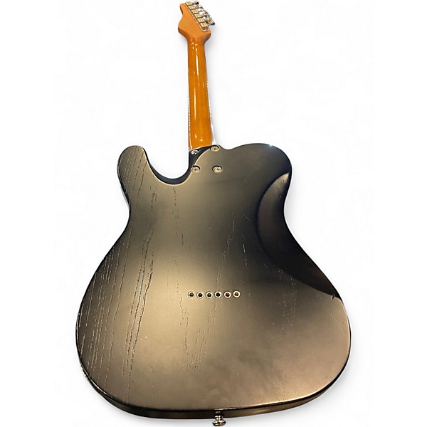 Used Schecter Guitar Research Diamond Series PT Matte Black Solid Body Electric Guitar