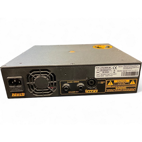 Used Markbass LITTLE MARK 58R Bass Amp Head