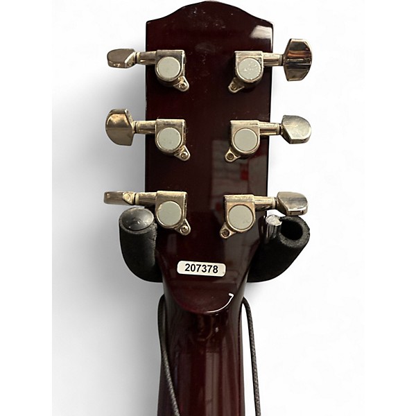 Used Fender fr-48 Silver Resonator Guitar