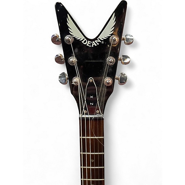 Used Dean Z-X Satin Black Solid Body Electric Guitar