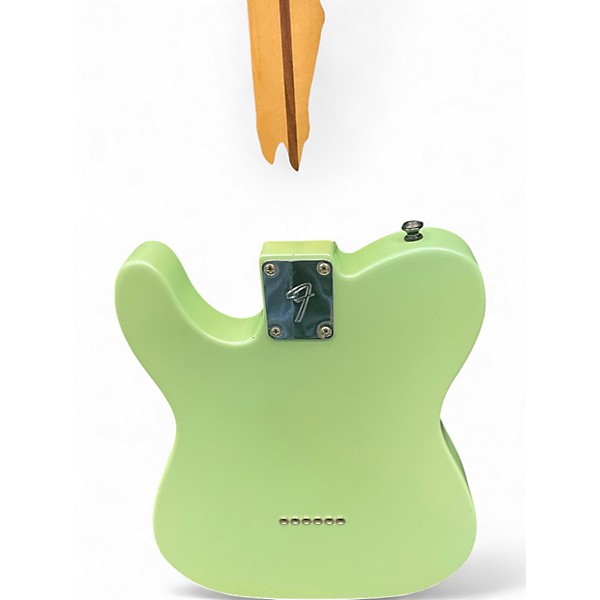 Used Fender Player Telecaster Surf Green Solid Body Electric Guitar