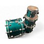 Used Premier 4 Piece Genista Emerald Green Drum Kit thumbnail