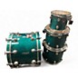 Used Premier 4 Piece Genista Emerald Green Drum Kit