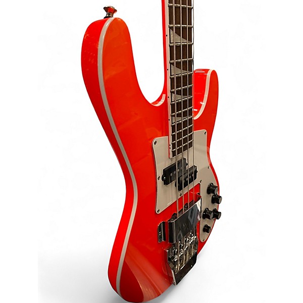 Used Jackson X Series Concert CBXNT DX IV ROCKET RED Electric Bass Guitar