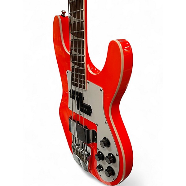 Used Jackson X Series Concert CBXNT DX IV ROCKET RED Electric Bass Guitar