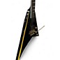 Used Jackson X SERIES RHODES RRX24 Black and Yellow Solid Body Electric Guitar