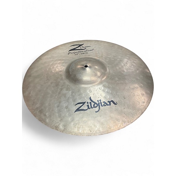 Used Zildjian 19in z custom projection crash Cymbal