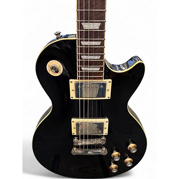Used Epiphone Les Paul Standard Black Solid Body Electric Guitar
