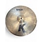 Used Zildjian 18in K Thin Dark Crash Cymbal thumbnail