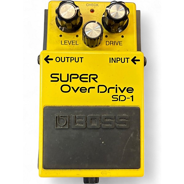 Used BOSS SD1 Super Overdrive Effect Pedal